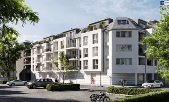 ZUM JUNGBRUNNEN! Happy to be here... Perfekte 2-Zimmer Wohnung mit West-Balkon! Beste Infrastruktur + Hochwertige Materialien + Garagenplatz optional!