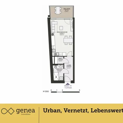 Zentral gelegen | Neues Zuhause | MQG | ERSTBEZUG - Bild 2