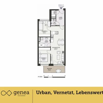 Direkt an der Messe | Ihr urbaner Traum | MQG | ERSTBEZUG - Bild 2