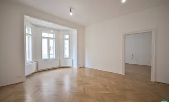 Exklusive 5 Zimmer-Altbauwohnung mit Klimaanlage und Balkon in bester Innenstadtlage