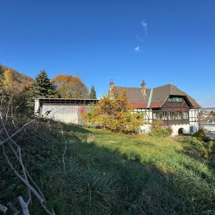 Grundstück mit fantastischer Aussichtslage und Villa in altdeutschem Fachwerk-Stil inkl. baubewilligter Planung - Bild 3