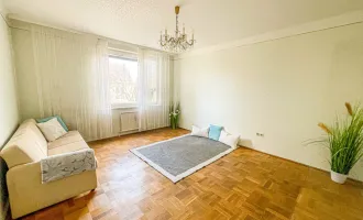 Großes Entwicklungspotenzial: Wohnung inkl. Loggia& Stellplatz!