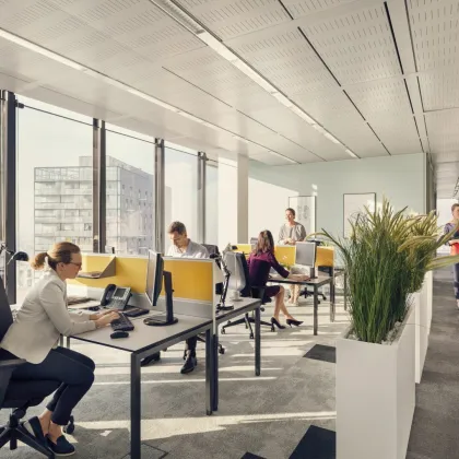 Office im einzigartigen Hochhaus mit ausgezeichneter Infrastruktur und Panoramablick! - Bild 3