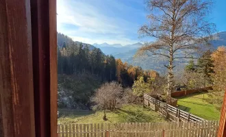 Renovierungsbedürftiges Einfamilienhaus mit herrlichem Panoramablick in Fendels / Tirol