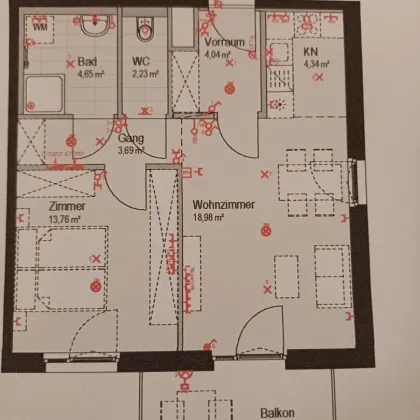 Neuwertige 2-Zimmer-Balkonwohnung mit toller Aussicht und optionalem Garagenplatz - Bild 3