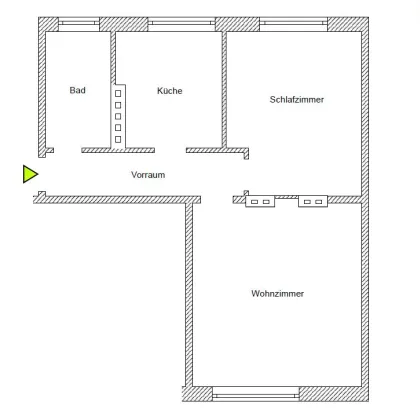 Wunderschöne 2-Raumwohnung mit Fernblick! - Bild 3