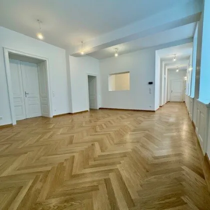 *ERSTBEZUG nach Komplettsanierung* wunderschön sanierte Stil-Altbauwohnung in ruhiger Lage nächst Belvedere und Theresianum! - Bild 3