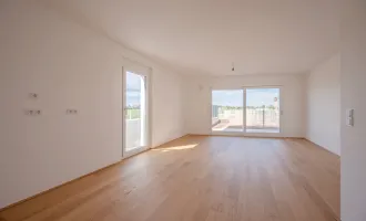 WIENER WASSER WOHNEN: Fantastische 3-Zimmer Neubaumaisonette mit 31m² Garten Nähe der Alte Donau!