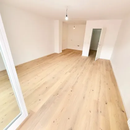 Nochmals reduziert! Blick ins Grüne + Absolute Hofruhelage! Frisch sanierte Kleinwohnung mit hofseitigem Balkon! Tolle Infrastruktur + Garagenplatz im Haus! Jetzt zugreifen! - Bild 2